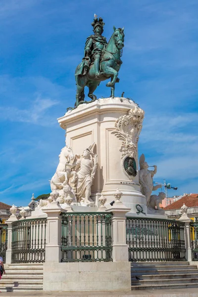 Statue du roi José Ier à Lisbonne — Photo