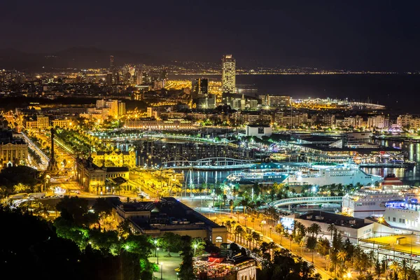 Vista panorámica de Barcelona — Foto de Stock