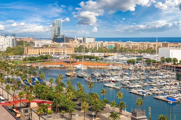 Port Vell en Barcelona, España — Foto de Stock