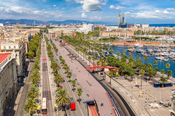 Port Vell en Barcelona, España — Foto de Stock