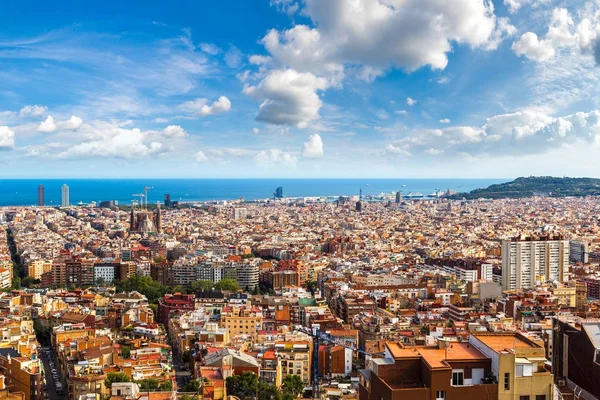 Vista panorámica de Barcelona — Foto de Stock