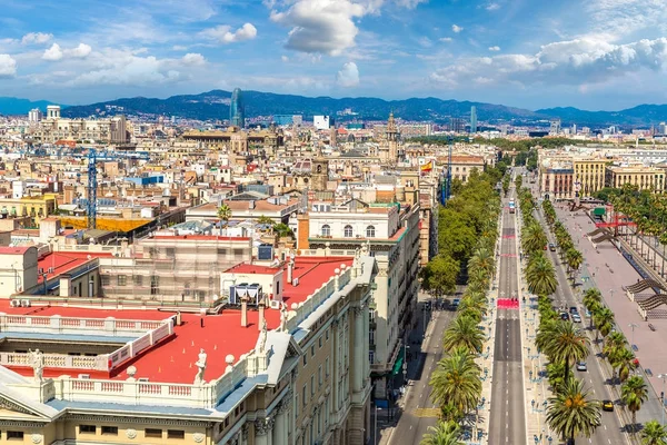 Blick auf Barcelona — Stockfoto