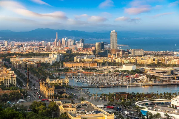 Vista panorámica de Barcelona — Foto de Stock