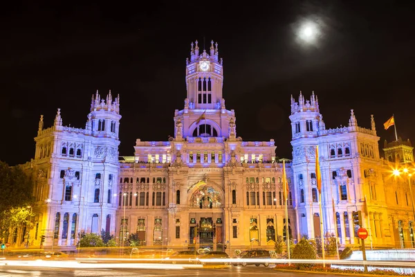 Palácio Cibeles em Madrid — Fotografia de Stock