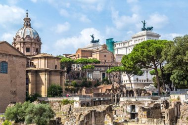 Forum Roma antik kalıntıları