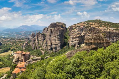 Manastırların kaya Yunanistan üst