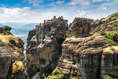 Manastırların kaya Yunanistan üst