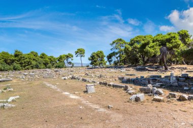 Harabeleri Epidavros, Yunanistan