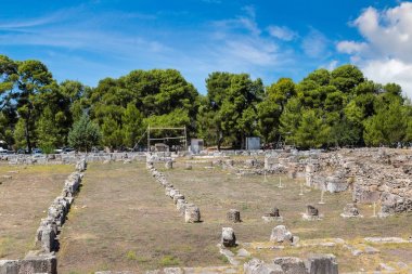 Harabeleri Epidavros, Yunanistan