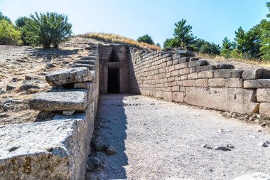 Hazine Atreus Mycenae'de, Yunanistan