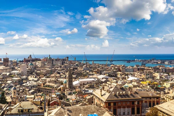 Porto di Genova in Italia — Foto Stock