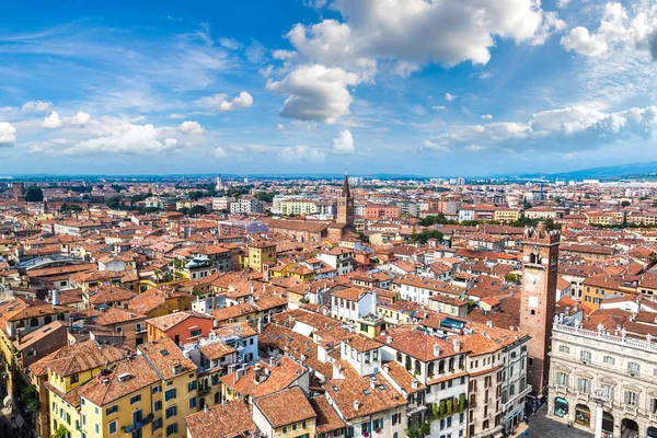 Luftaufnahme von Verona, Italien — Stockfoto