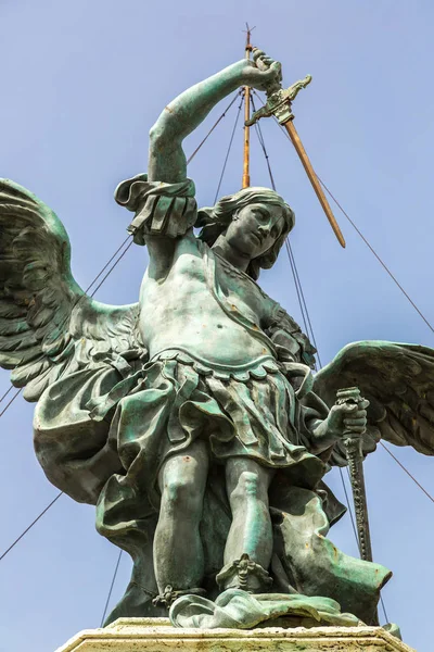 Statua di San Michele a Roma — Foto Stock