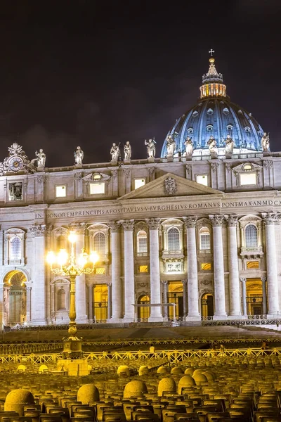 Vaticano por la noche — Foto de Stock