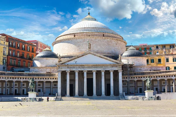 San Francesco di Paola em Nápoles — Fotografia de Stock