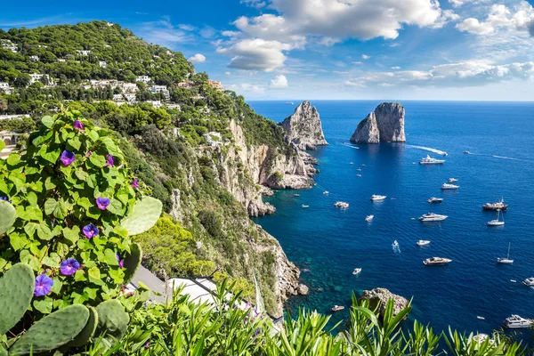 イタリアの美しい夏の日のカプリ島 — ストック写真