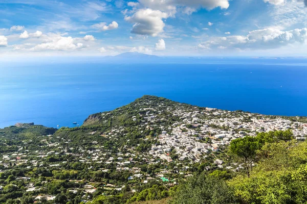 Île Capri Par Une Belle Journée Été Italie — Photo