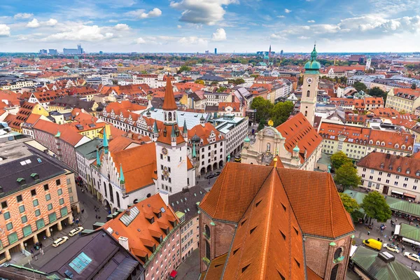 Vue aérienne de Munich — Photo