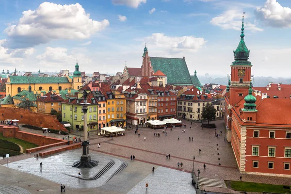 Panoramic view of Warsaw — Stock Photo, Image