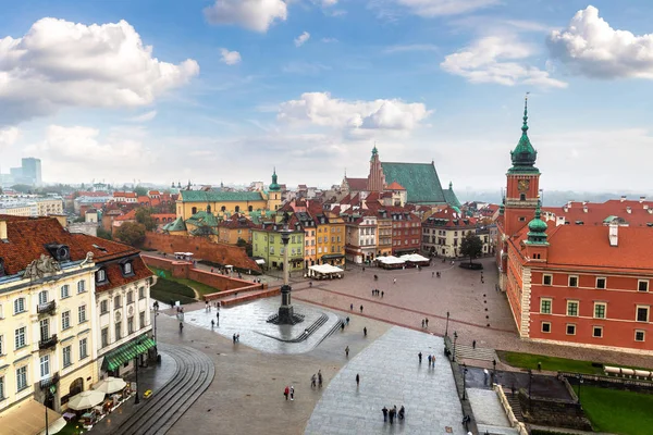 Panoramik bir Varşova — Stok fotoğraf