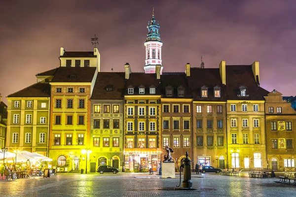 Altstadtplatz in Warschau — Stockfoto