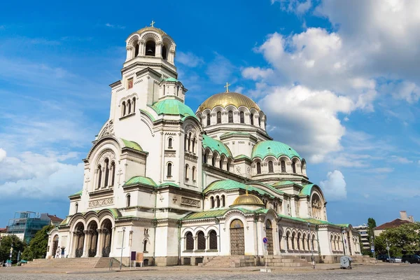 Alexander Nevsky Kathedraal in Sofia — Stockfoto