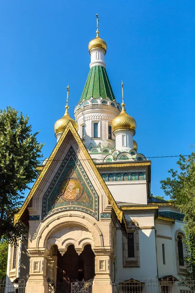 St. Nicholas kyrkan i Sofia, Bulgarien — Stockfoto