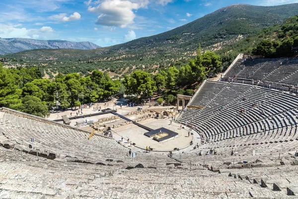 Epidaurus Anfiteatro en Grecia — Foto de Stock