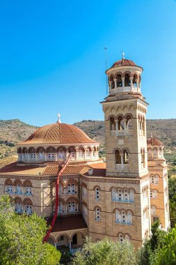 Aziz Nektarios kilise Aegina Adası