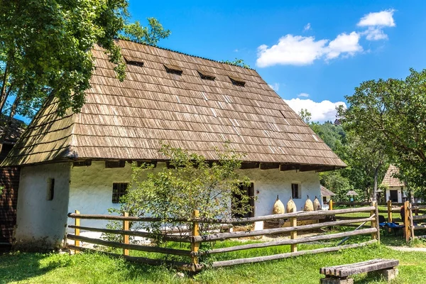 Museo del villaggio di Astra in Transilvania — Foto Stock