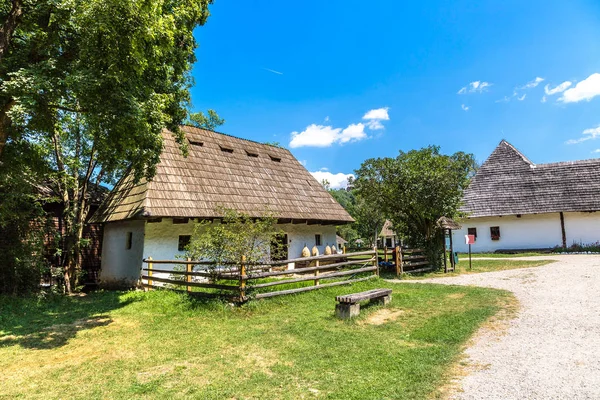 Museu da aldeia de Astra na Transilvânia — Fotografia de Stock