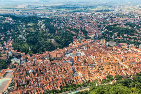 Panoramic view of Brasov — Stock Photo, Image