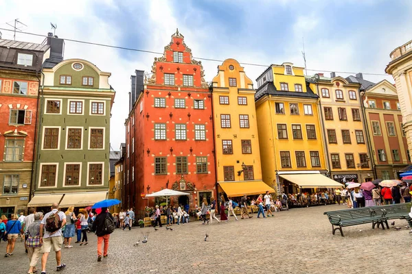 Stortorget platz in gamla stan — Stockfoto