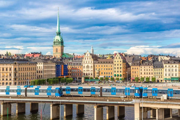 Oude stad (Gamla Stan) in Stockholm — Stockfoto
