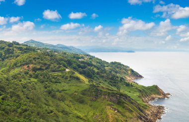 San Sebastian panoramik manzaralı
