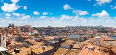 Porto 'nun panoramik görünümü