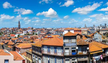 Porto 'nun panoramik görünümü