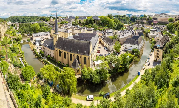 Panoramatické panoráma Lucemburku — Stock fotografie