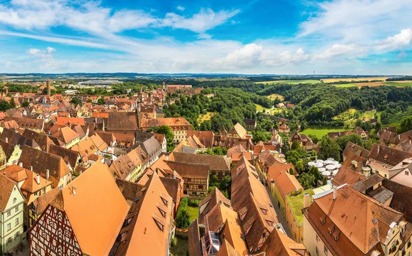 Rundumblick auf Rothenburg — Stockfoto