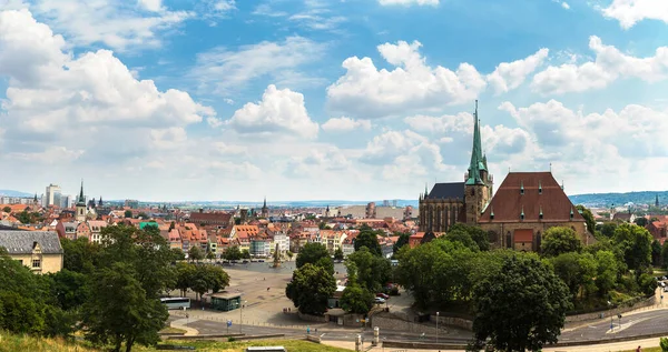 A catedral de Erfurt — Fotografia de Stock