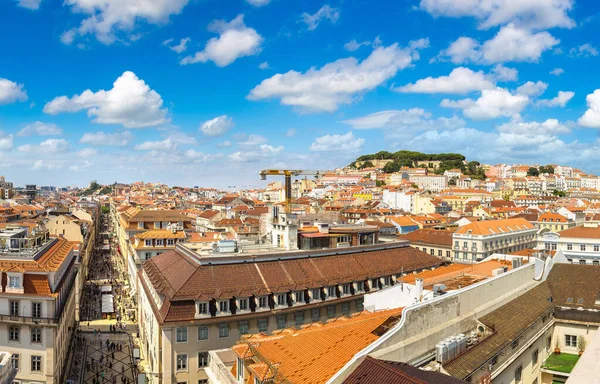 Panoramautsikt över Lissabon — Stockfoto