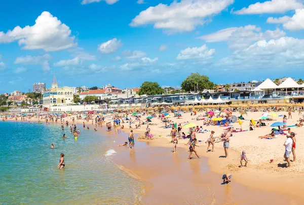 Openbare strand in Estoril — Stockfoto