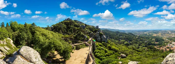 The Castle of the Moors in Sintra — Stock Photo, Image