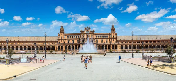 Praça espanhola em sevilla — Fotografia de Stock