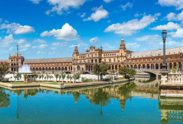 Spanska torget i Sevilla — Stockfoto