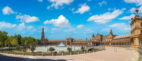Spanska torget i Sevilla — Stockfoto