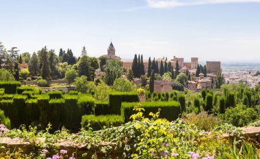 Granada panoramik görünüm