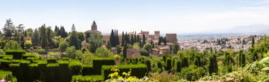 Granada panoramik görünüm