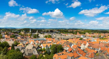 Goslar, Almanya'nın panoramik görünüm