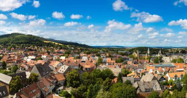 Goslar, Almanya'nın panoramik görünüm